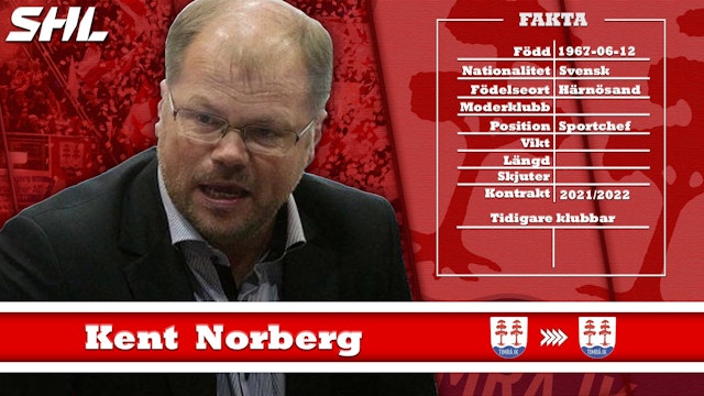 Timrå IK: Kent Norberg förlänger med Timrå IK