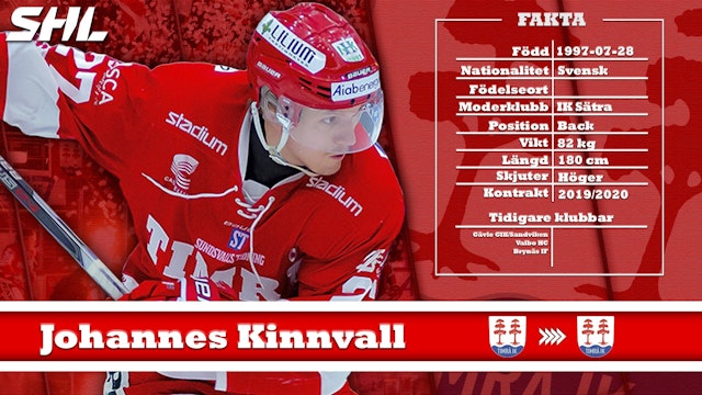 Timrå IK: Johannes Kinnvall stannar i Timrå IK
