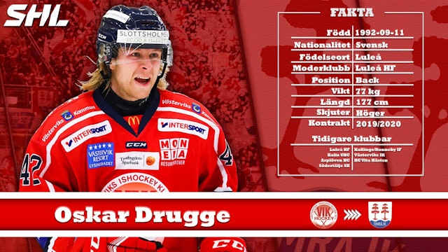 Timrå IK: Oskar Drugge ansluter till Timrå IK