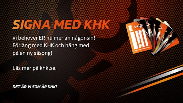 Karlskrona HK: Signa med KHK och säkra din plats i arenan!