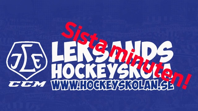 Leksands IF: Sista minuten-erbjudande till Hockeyskolan