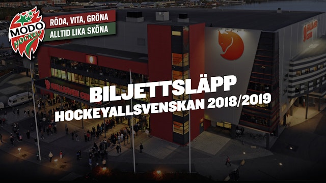 Modo: Biljetterna är släppta till HockeyAllsvenskan 2018/2019