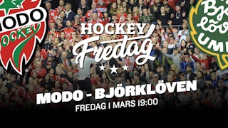 MODO-Björklöven fredag 1 mars 19:00