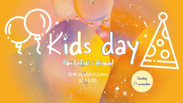 Karlskrona HK: Hemmamatch och Kids Day när Vita Hästen gästar NKT Arena Karlskrona