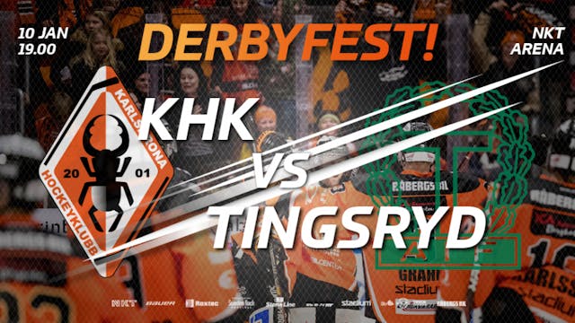Karlskrona HK: Derbyfest när Tingsryds AIF gästar NKT Arena Karlskrona