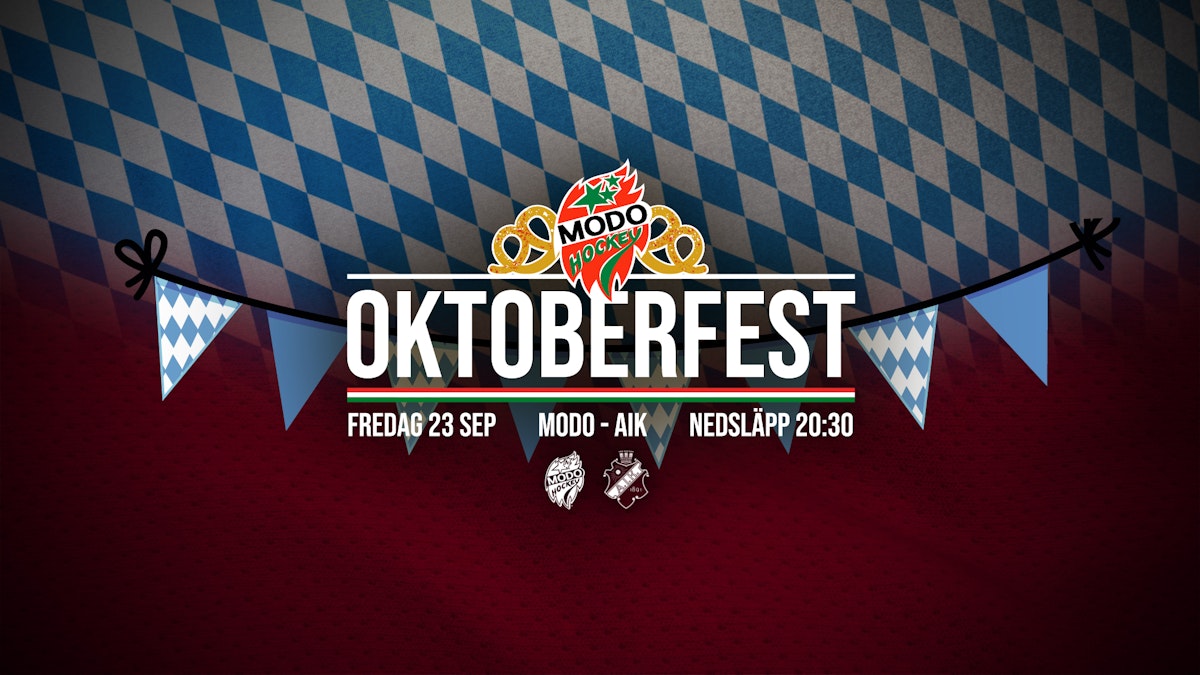 Hockeyfest och Oktoberfest – säkra din plats till premiären!
