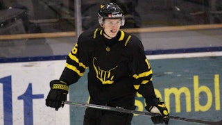 Emil Samuelsson svarade för ett av målen i förlustmatchen mot HV71.