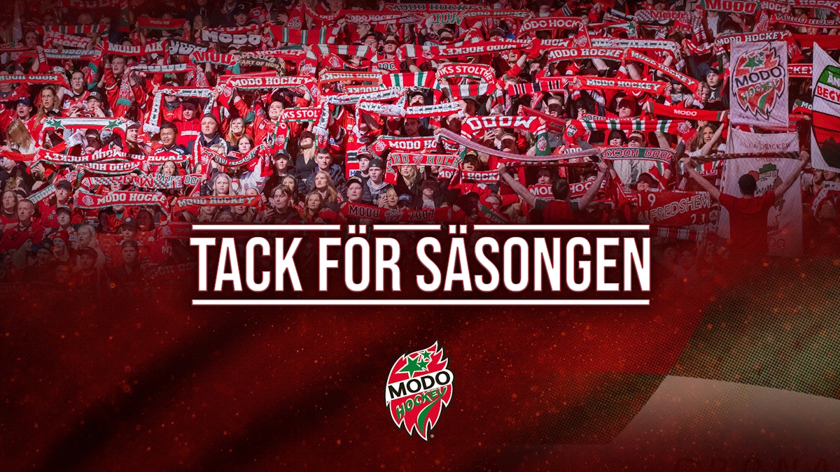 Modo: Tack för säsongen 2022/2023! Modo: Tack för säsongen 2022/2023!